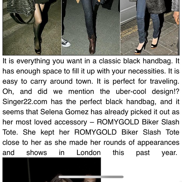 ROMYGOLD Biker Slash bag in tan - Picture 2 of 5